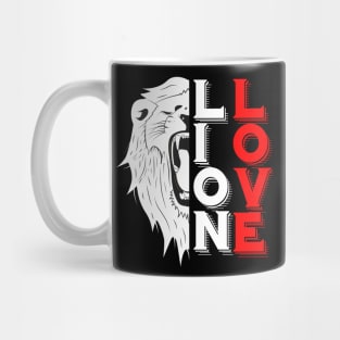 Lion Love Mug